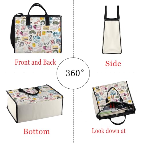 Bolsa Tote POFULL Romance Movie Lover para mujeres y hombres miniatura 5