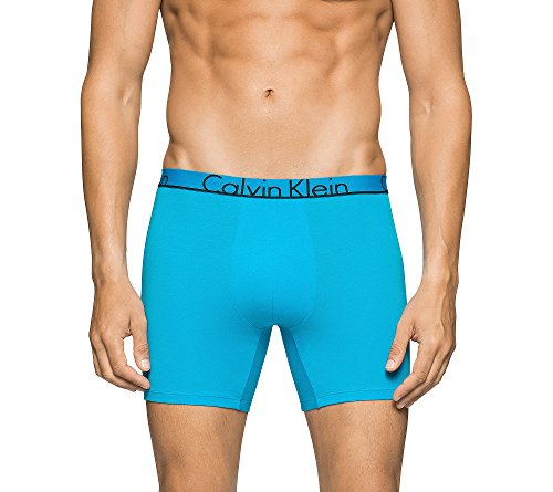 Calvin Klein Men's Underwear Id Cotton Boxer Brief, Paradise, L