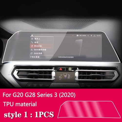 Film protection BMW G20 G21 Série 3 pour protéger la console des clés