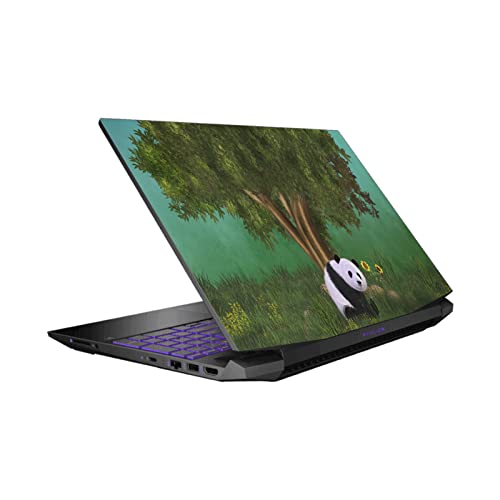 Protection PC portable HP Pavilion 15.6 contre les rayures skin vinyle Panda Simone Gatterwe
