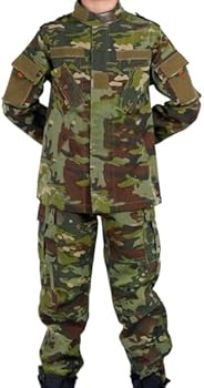 QIYUANT Kinderen Outdoor Tactische Kleding Camo Softshell Jas & Broek Sets Fleece Gevoerd Airsoft Militair Camouflage Winter Gevecht Jacht Wandelen Kamperen voor Jongens Meisjes, 170 QIYUANT Kinderen Outdoor Tactische Kleding Camo Softshell Jas & Broek Sets Fleece Gevoerd Airsoft Militair Camouflage Winter Gevecht Jacht Wandelen Kamperen voor Jongens Meisjes, 170