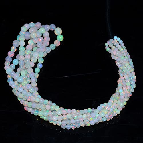 Opale de feu éthiopienne AAA+ perles gouttes haut de gamme pour création bijoux de luxe