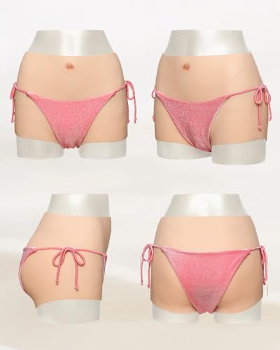 Silicone Fake Butt Pants Shapewear Panties With Catheter for Crossdresser Drag Queen Transgender2
