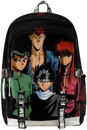 ISaikoy Anime Yu Yu Hakusho Backpack Daypack Laptop Bag 3D Printing School Bag Bookbag 1 image 3
