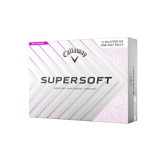 Callaway Golf Supersoft Golf Balls (2025, Pink Splatter)