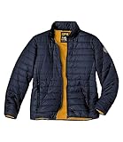 outdoor daunenjacke herren test Perfekte Isolierung mit Stehkragen und elastischen Bündchen an Ärmeln und Basis