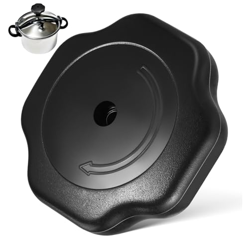 ZUNOXAZ Bouton de Remplacement Bakélite pour Poignée de Couvercle Autocuiseur Accessoire Cuisine Antidéflagrant Facile à Installer et Compatible avec Cocotte et Casserole