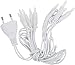Produktbild Soulgoods Lichterkette 10'er Lämpchen Lampe - warmweiß -Mit 2x Ersatzbirnen - Für Innen- und Außendekoration - Deko für Hochzeit,Party,Weihnachten,Terrasse - SG-W10O