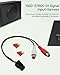 LANDSIN Signal Input Harness Fit for Punch P300-10 and Punch P300-12 Enclosure Amplified Subwoofer Enclosures for Any Car Interior Replace 1560-57865-01 with 2*Fuses