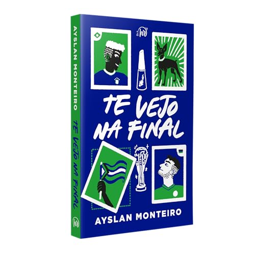 Te vejo na final + Cartela de adesivos e Marcador de página
