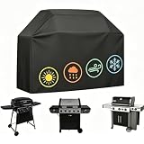 BBQ Grill Cover for Everdure by Heston Blumenthal Furnace 2016-2026, Heavy Duty 420D Waterproof Oxford Fabric Grill Cover, All Weather Windproof Dustproof Barbecue Cover