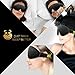 Premium Sleep Mask for Women and Men, Advance 3D Eye Mask for Sleeping, Super Soft Sleeping Mask Blockout Light 100%
