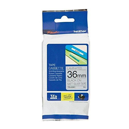 Brother TZM961 sur Rouleau 3 6 cm x 8 ruban laminé pour P Touch PT 3600 550 9200 9400 9500 9600 9800 D800 P Touch R RL 700 - vue 3