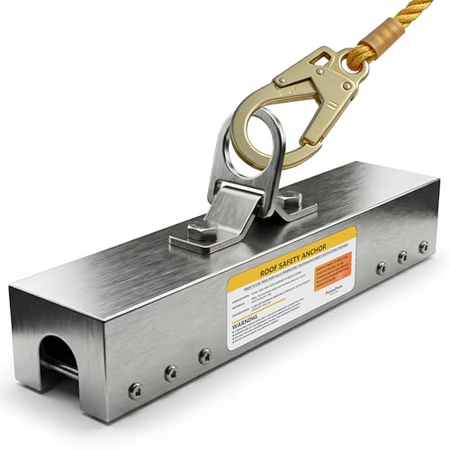 Non-Penetrating Standing Seam Roof Anchor 5 000 lbs Aluminum Alloy Clamp