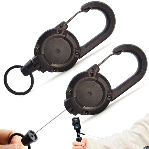BIDEX Heavy Duty Retractable Badge Reel with 23.6