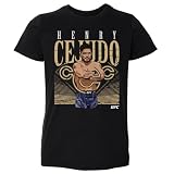 500 LEVEL UFC Henry Cejudo Pose Kids Toddler T-Shirt (Black, 4T)