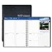Earthscapes Weekly Appointment Book, 8-1/2 x 11, Black, 2013