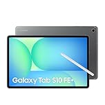 Samsung Galaxy Tab S10 FE+, 3 anni di garanzia, Android Tablet, Display 13.1"LCD, Wifi, RAM 8GB, 128GB, 10.090 mAh, S Pen, Android 15, IP68, Gray [Versione italiana]