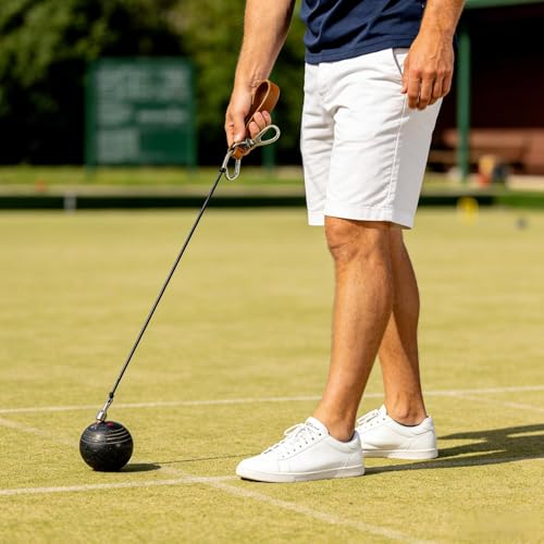 Pince à boules de pétanque flexible : fini les vis perdues et le mal de dos