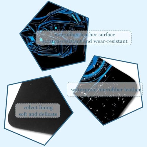 Pochette PC portable 13,8 pouces bleu pour le travail nomade et réunions