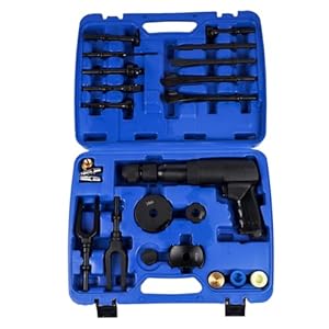 Hopzty 15-teilig Druckluft Meißelhammer Satz