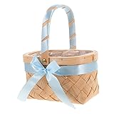 Panier d'emballage - il peut être utilisé comme panier d'emballage pour les magasins, boulangeries, fêtes, festivals, etc., créant une atmosphère élégante et romantique, panier de pâques en osier