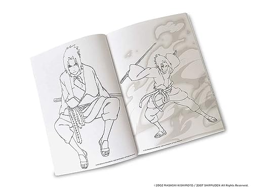 Naruto Shippuden: The Official Coloring Book