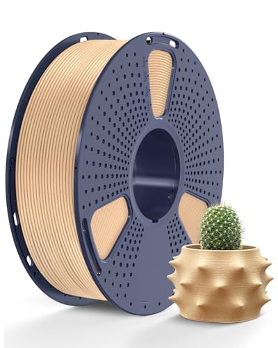 SUNLU Wood PLA Filament (Real Wood Fiber Maple), 1kg