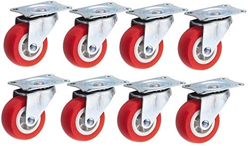 Roues de meubles silencieuses MU pour déplacer 50 kg sans rayer le sol