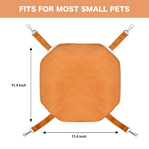 Petmolico Rede suspensa para hamster, animal de estimação pequeno, quente, para o inverno, para rato