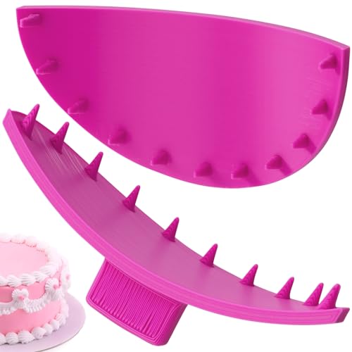 YALOJE 2 Pcs Cake Arch Guide Tool, PLA Ruffle Guide