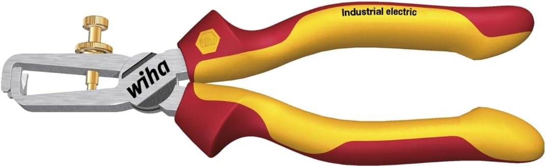 Wiha Z55016009SB "Industrial Electric" Wire Stripper, Multi-Colour, 160 mm
