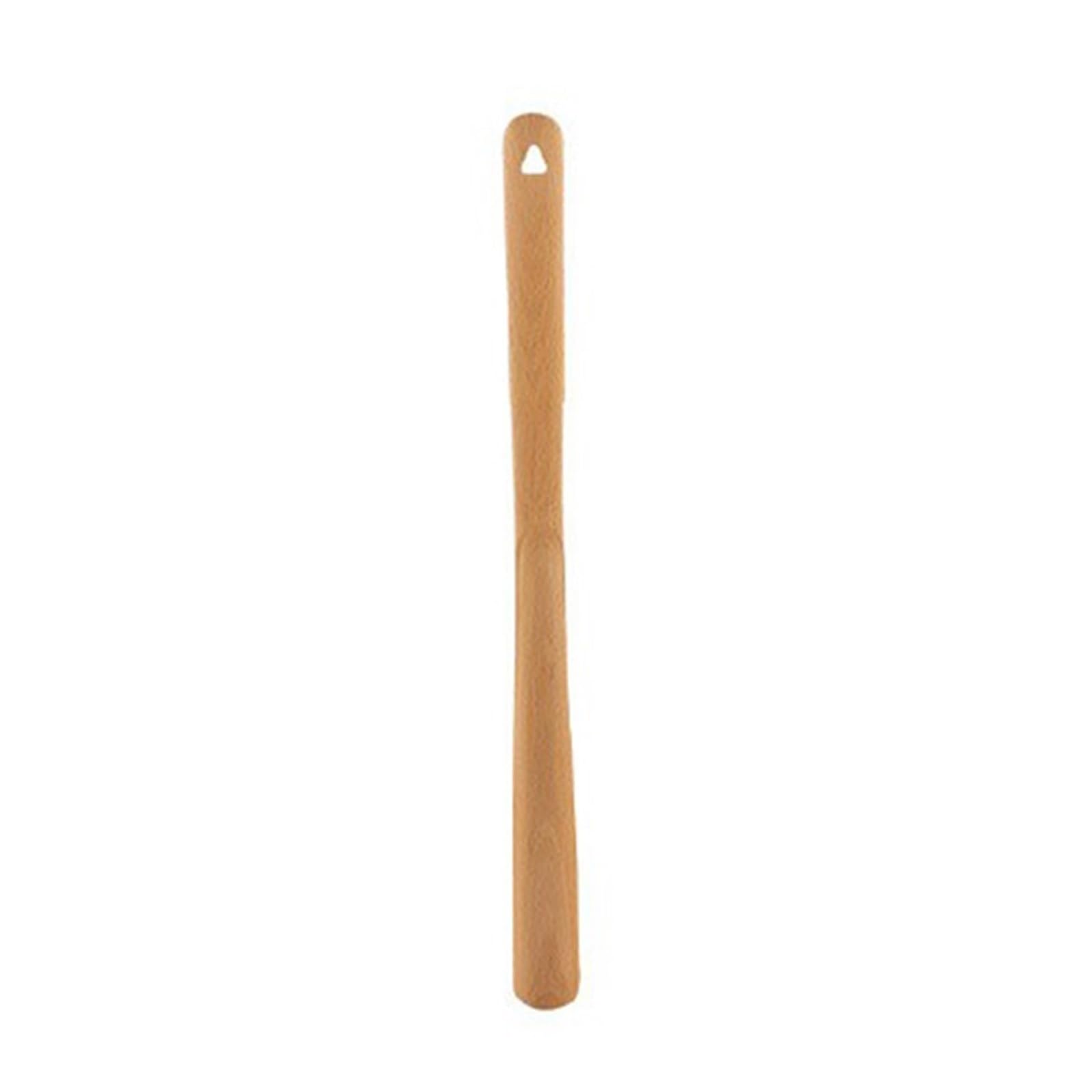 łyżka do butów, Łyżka do butów 50 cm, długa, drewniana, z długim uchwytem