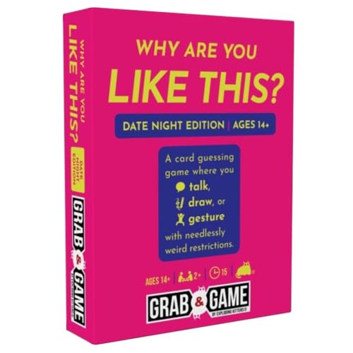 Exploding Kittens | Grab & Game - Why are You Like This - Date Night Edition | 2+ Players, Ages 14+