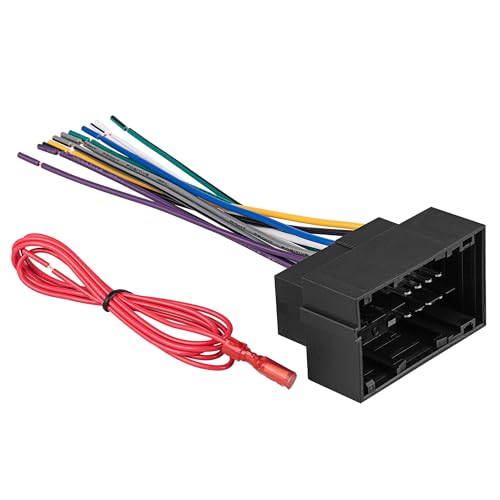 RED WOLF Car Radio Wiring Harness Fit for 2013-Up Jeep