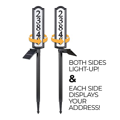 Aurora Solar Address Sign #TOP1