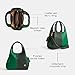 COACH Polished Pebble Leather Lana Shoulder Bag 23, Amazon Green Multi