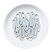 Blue Feather Products, Inc. Clipwell Magnetic Paper Clip Holder - Easy Toss & Pick-Up - Holds Various Metal Parts - Powerful Sweep-Up Magnet - Ideal Locker Accessory & Home & Office Organizer - White