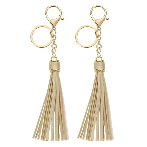 Gold Tassel Bag Charm