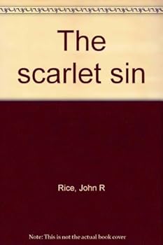 Hardcover The scarlet sin Book