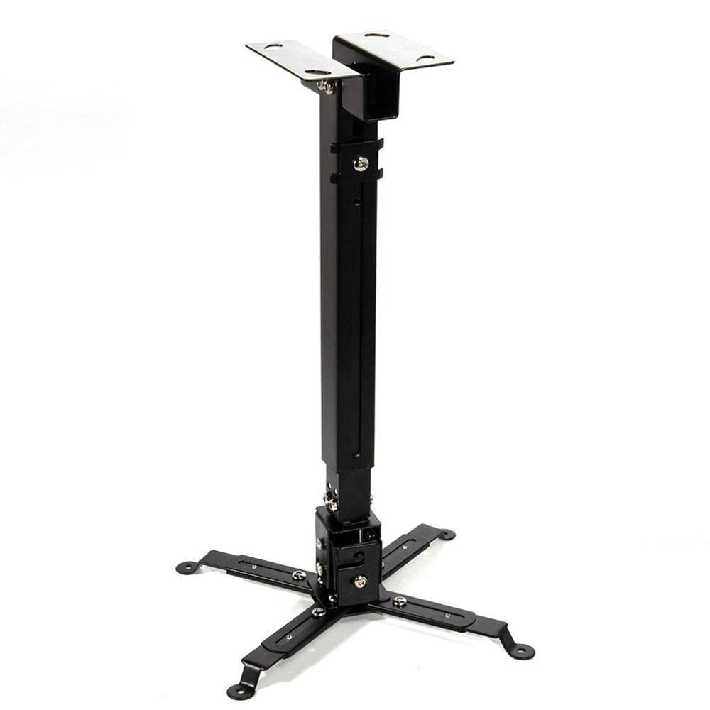 SUNESA Soporte para Proyectores PROYECTOR Soporte PORTEBLE PROYECTOR Ajustable Techo Montaje de Pared Proyección Swivel Sount Holde Soporte para Proyectores Universal