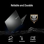 ASUS Vivobook Go 15 Portable léger, Écran Full HD de 15,6 po, Processeur Intel Core i3, Charnière à 180°, Caméra HD avec obturateur de confidentialité, 4 Go RAM, 128 Go UFS, Windows 11 Home en mode S, E1504GA-AS32-CA