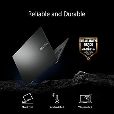 ASUS 2023 Vivobook Go 15 Laptop, 15.6 FHD Display, AMD Ryzen 5 7520U Processor, 8GB RAM, 512GB SSD, Windows 11 Home, Mixed Black, E1504FA-AS52