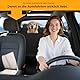 MZROT Hundedecke Auto Rückbank, 4-IN-1 Autoschondecke Hunde Autositz Rückbank Seitenschutz Wasserdicht & Kratzfest Hundematte Autositzbezug Universal für PKWs, LKWs und SUVs, 145 x 137cm (Schwarz)