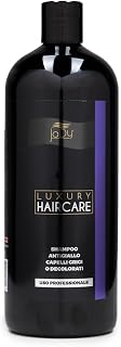 JADY LUXURY Anti-Yellow Shampoo 1000ml Professional Tonalising Shampoo for Cold Blonde, Bleached and White Hair Gentle on Scalp