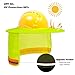 TCCFCCT Sun Shade, Full Brim Mesh Neck Sun Shield, High Visibility Visor Neck Protection and Bandana Headband Face Scarf, Hard Hat Accessories, 2 Packs, Yellow