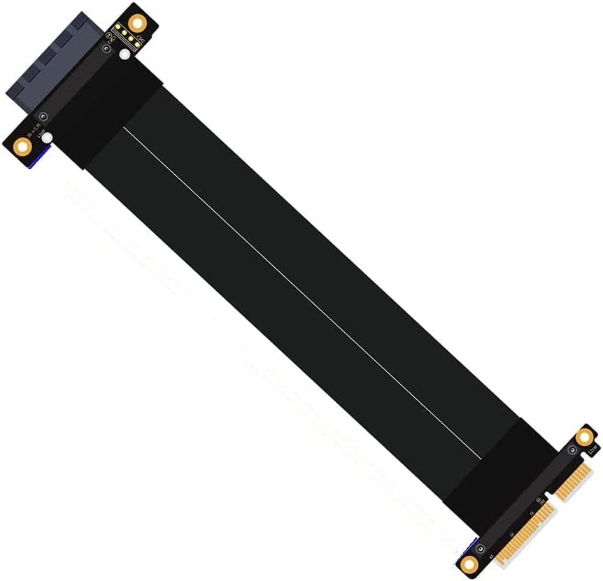 Micro SATA Cables High Speed Shielded PCI-E Express X4 Riser Extension Cable