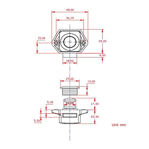 LESOLEIL Drukknopvergrendeling Duwdeurvergrendeling - voor Ship Yacht Horsebox Camper Van RV Motorhome Caravan Chrome 5… - Image 6