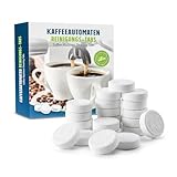 Reinigungstabletten für Kaffeevollautomaten und Kaffeemaschinen – Entfernt zuverlässig Kaffeeöle, Fette und Rückstände – Für hygienische Reinigung und langanhaltenden Kaffeegenuss 100Tabs