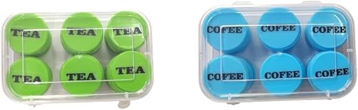 MOREL Tea &amp; Coffee Plastic Round Shape Token Coin for USE in School College and Office Canteen, Snack Center, Hotel |Total...